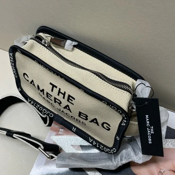 (new+tag) Marc Jacobs The Camera Bag retail crossbody jacquard edition